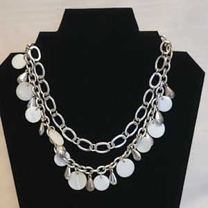 Big Chain Shell Charms Choker Necklace Premier Designs